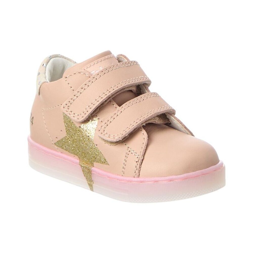 Naturino Falcotto Salazar 3 Leather Sneaker, Pink